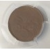 AUSTRALIA 1973 . FIVE 5 CENTS COIN . ERROR . COPPER LOOKING DETAILS